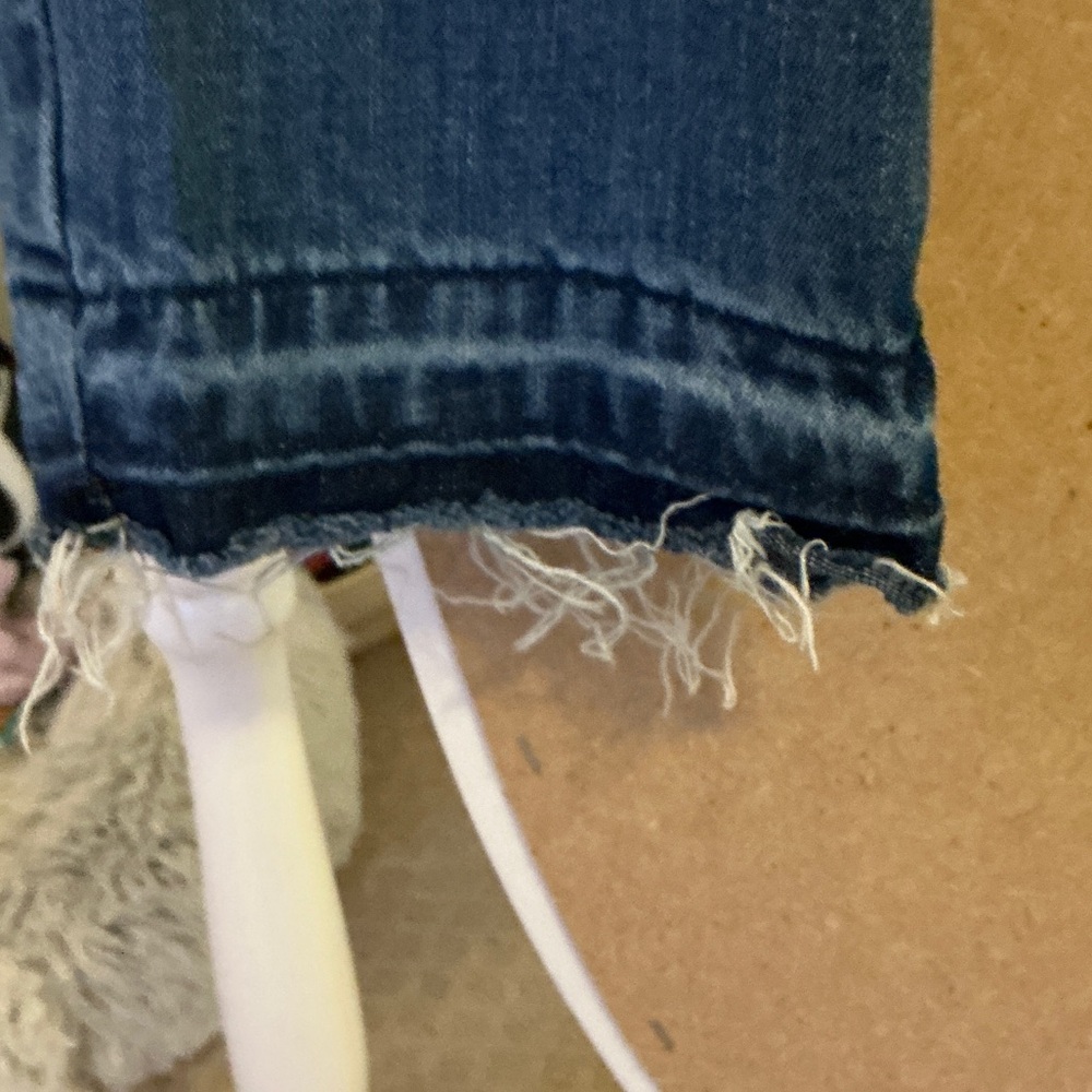 Sonoma Dark Blue Ankle Jeans 14P - Picture 4 of 6